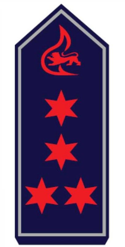 Schulterstück Hauptbrandmeister BF